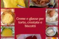 Creme e glasse per torte crostate e biscotti