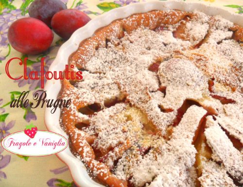 Clafoutis alle Prugne
