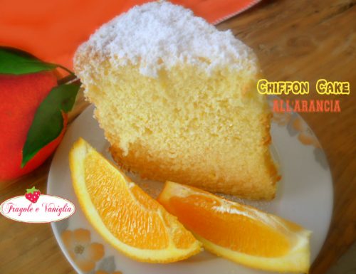 Chiffon Cake all’Arancia