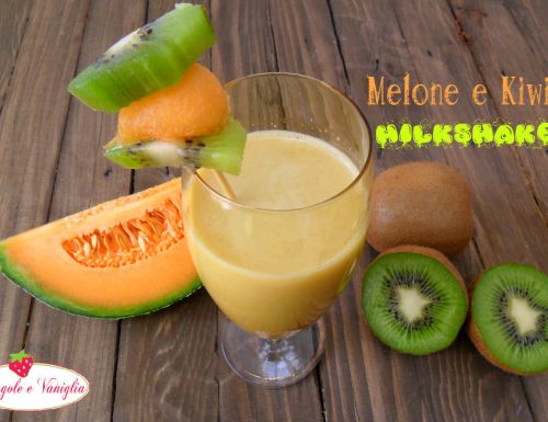 Melone  Kiwi Milkshake