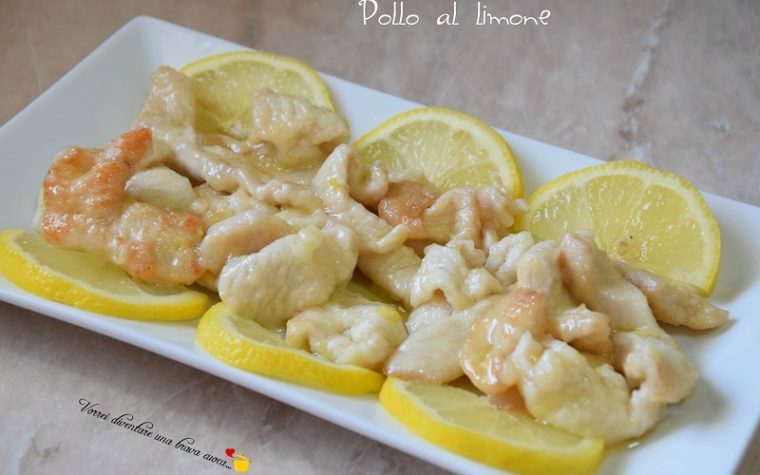 Pollo al limone Pollo al limone