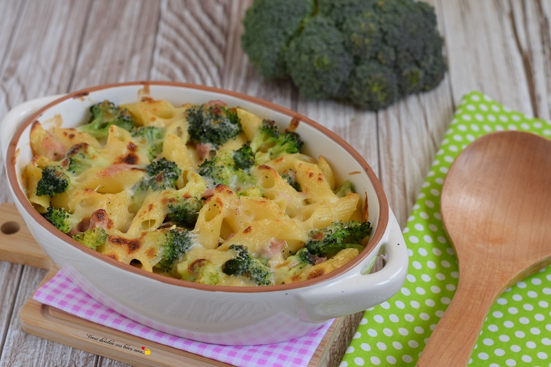 pasta al forno con broccoli