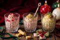 Mousse salate nei bicchierini per un antipasto di Natale veloce e raffinato