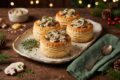 Vol-au-vent ripieni: l’antipasto sfizioso e versatile per Natale