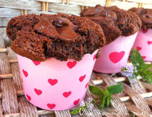 Muffin integrali al cioccolato