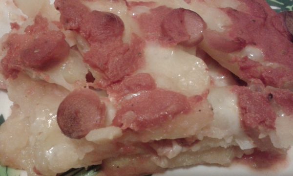 Patate alla pizzaiola coi wurstel