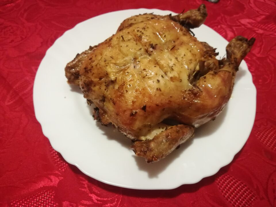 Pollo arrosto fatto in casa