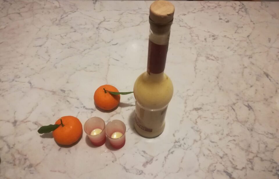 Liquore crema di mandarino