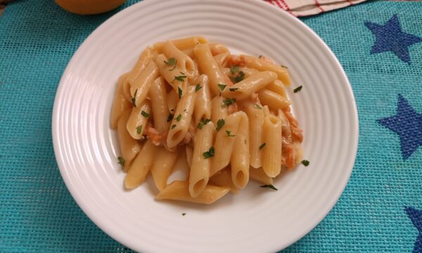 Pennette al salmone senza panna