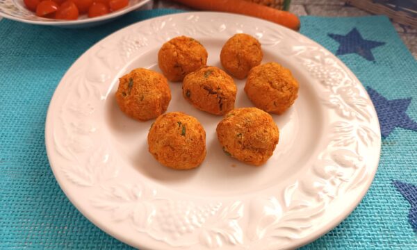 Polpette di ceci e carote