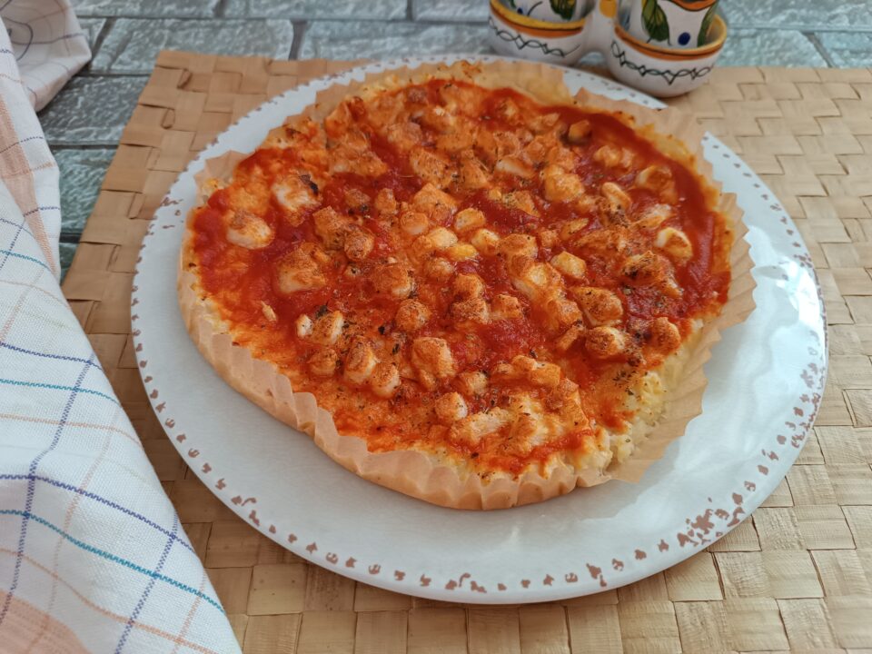 Pizza di cavolfiore