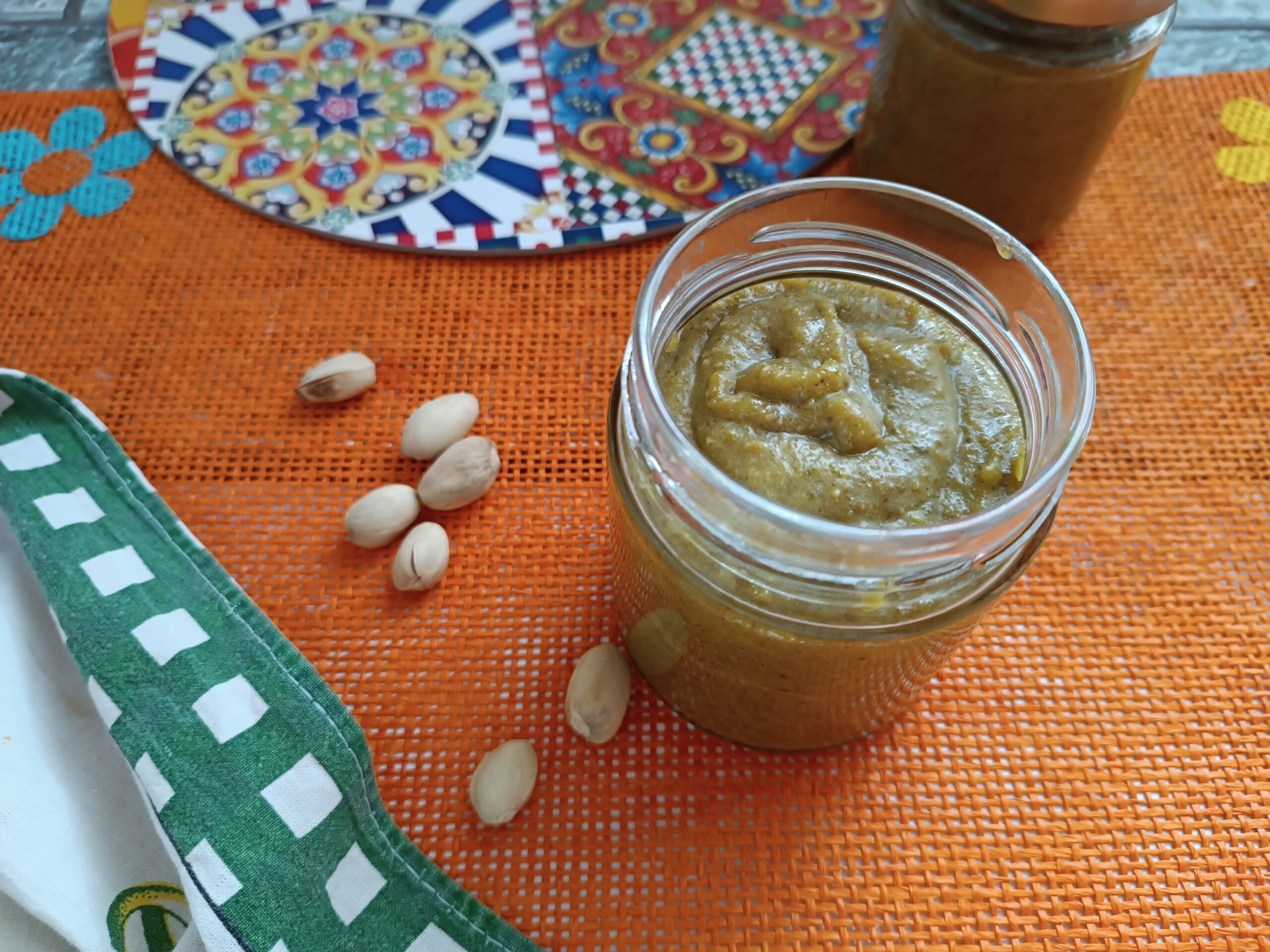 Crema di pistacchio fatta in casa
