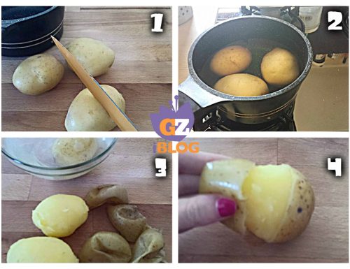 Come sbucciare le patate velocemente