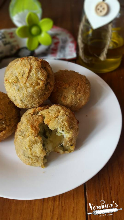 SUPPLI' DI RISO E SPINACI