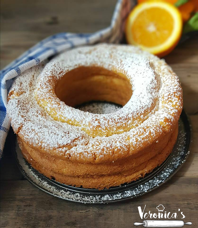CIAMBELLONE CON ARANCIA FRULLATA