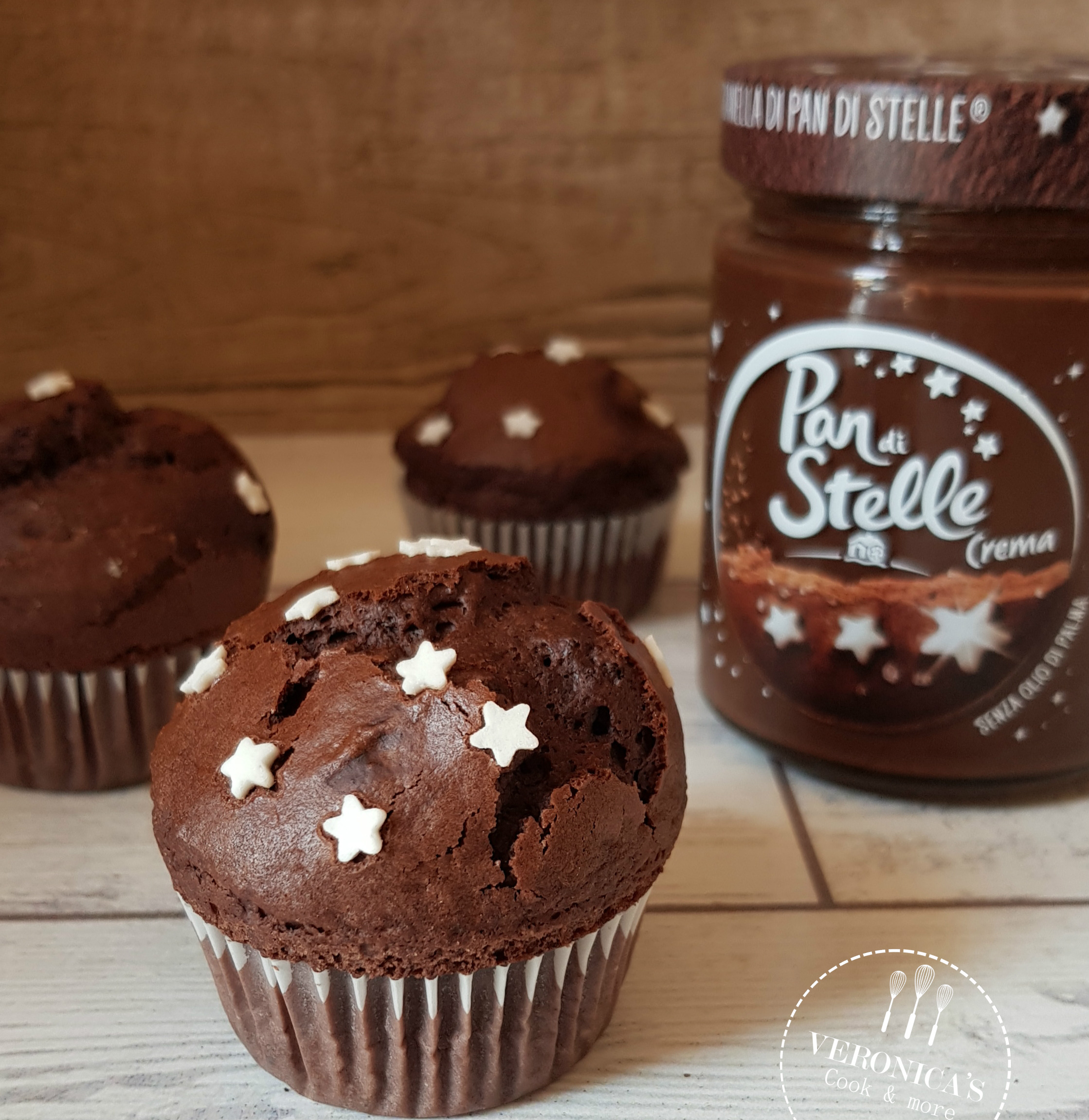 MUFFIN PAN DI STELLE CON IL BIMBY, ricetta esclusiva