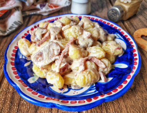 GNOCCHI SPECK E FUNGHI