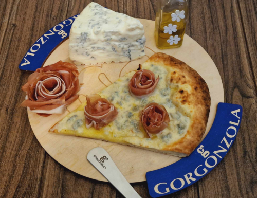 PIZZA GORGONZOLA DOP DOLCE E SPECK