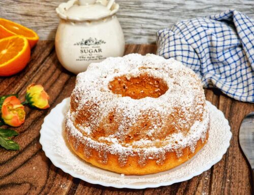 CIAMBELLA ALL’ARANCIA SENZA GLUTINE