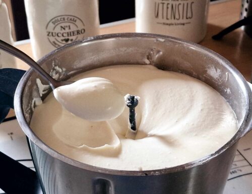 CREMA DI RICOTTA CON PANNA