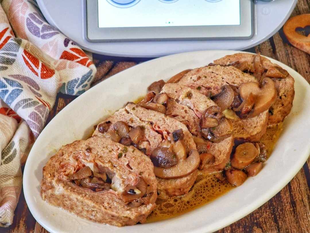 POLPETTONE AI FUNGHI BIMBY