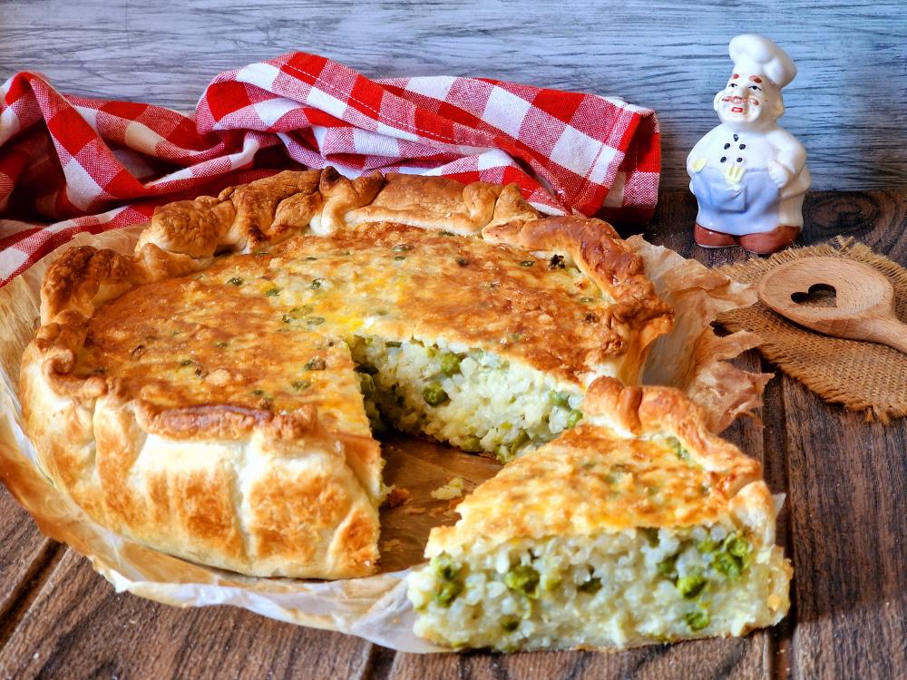 TORTA DI RISO SALATA