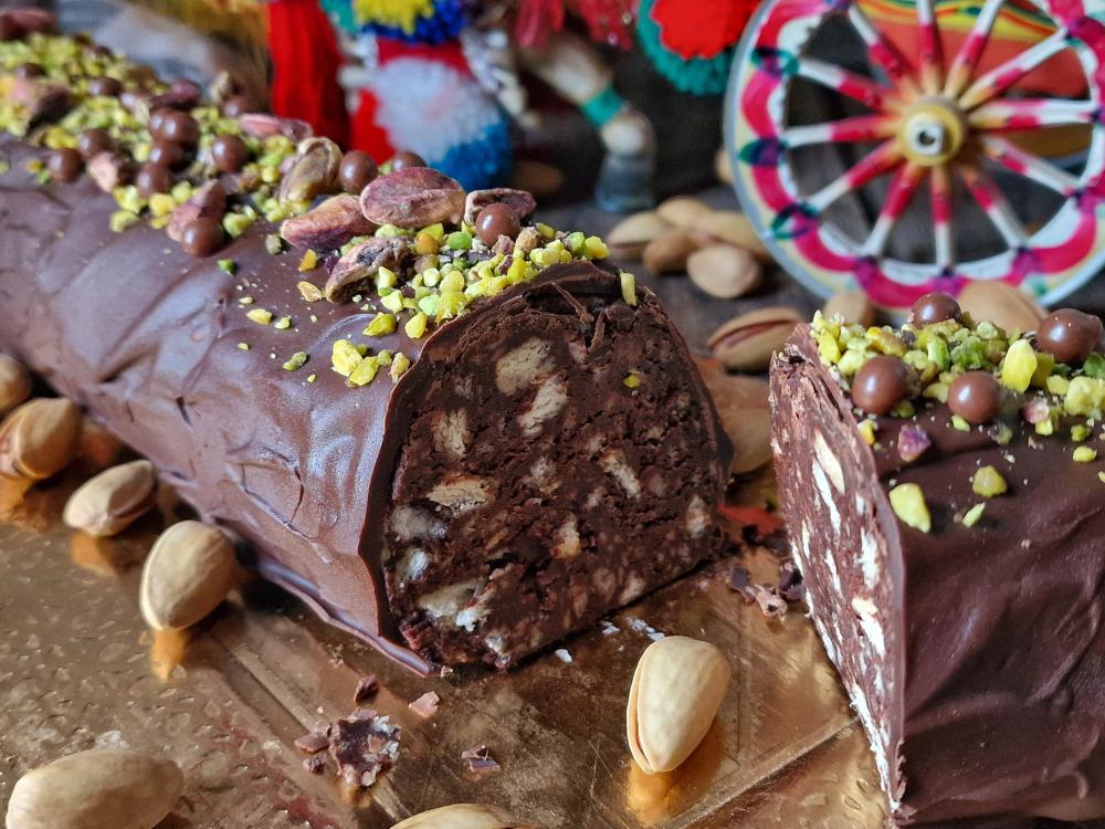 SALAME AL CIOCCOLATO GUSTO RAME DI NAPOLI