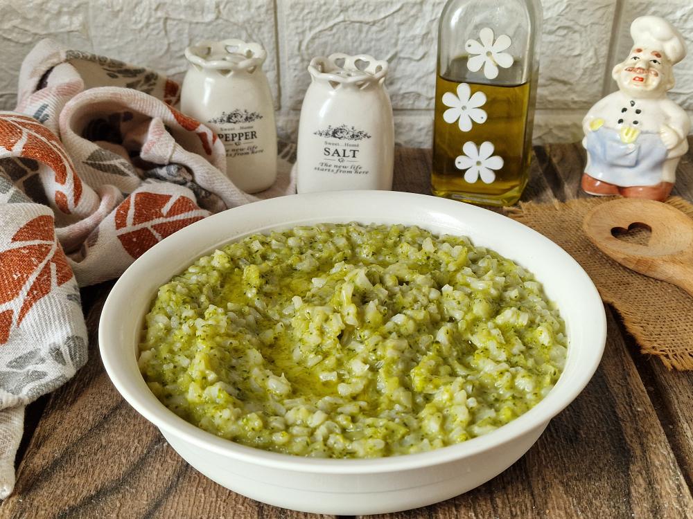 RISOTTO CON BROCCOLI BIMBY
