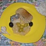 Palamita con cipolle ed olive