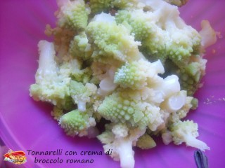 Tonnarelli con crema di broccolo romano.4