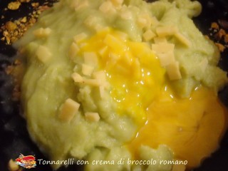 Tonnarelli con crema di broccolo romano.7