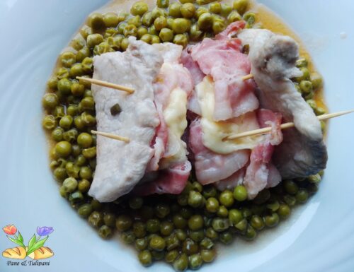 Saltimbocca con bacon ed emmenthal