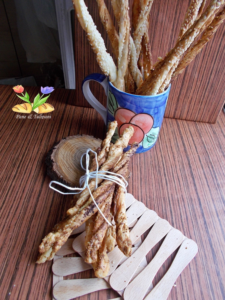 Grissini Di Pasta Sfoglia - Pane & Tulipani