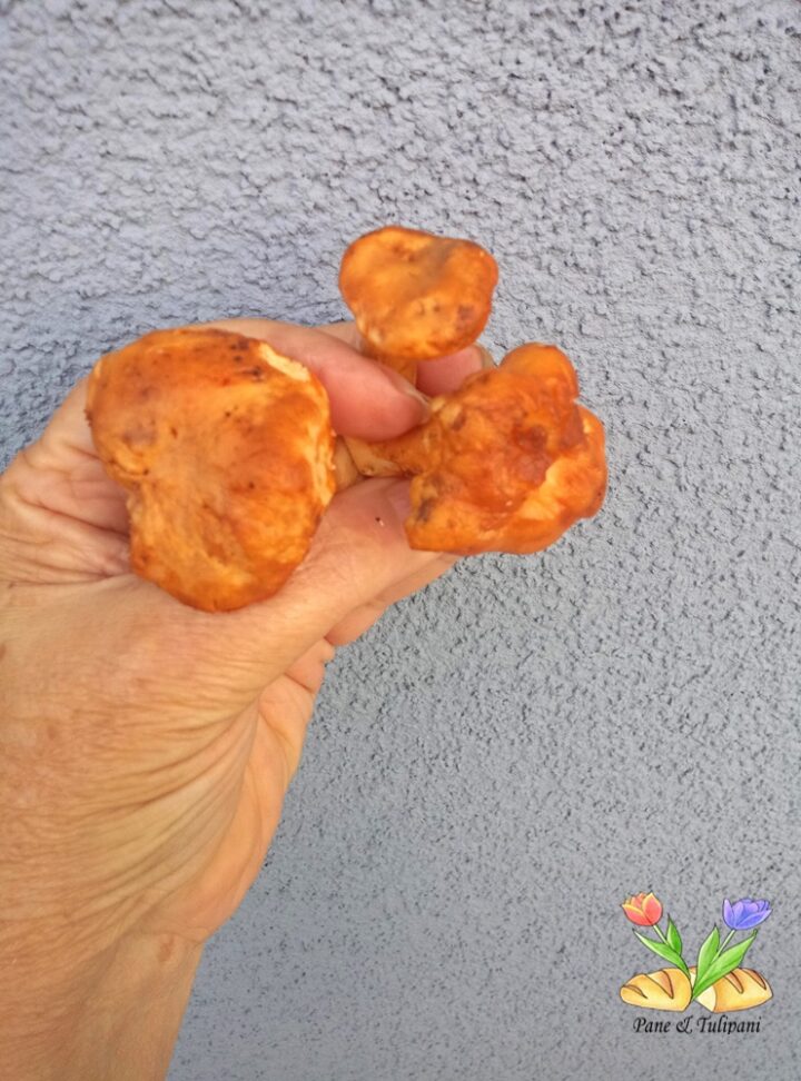 steccherini trifolati con vino bianco
