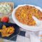 Sbrisolona con amaretti e pesche