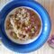 Orzo risottato con fave e pasta di salsiccia