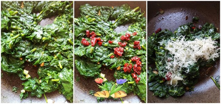 mini bruschette con silene e speck