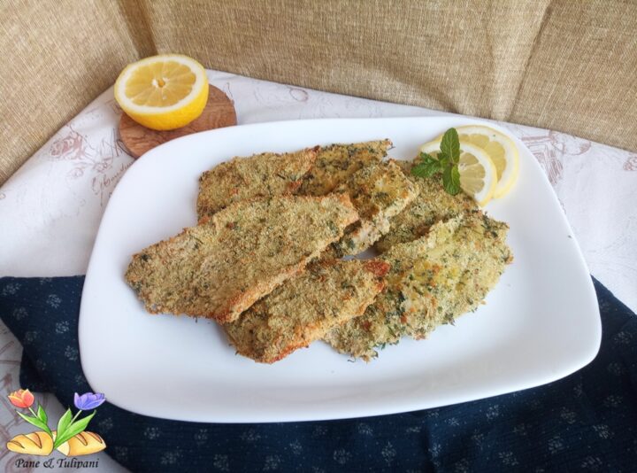 sogliola in crosta verde