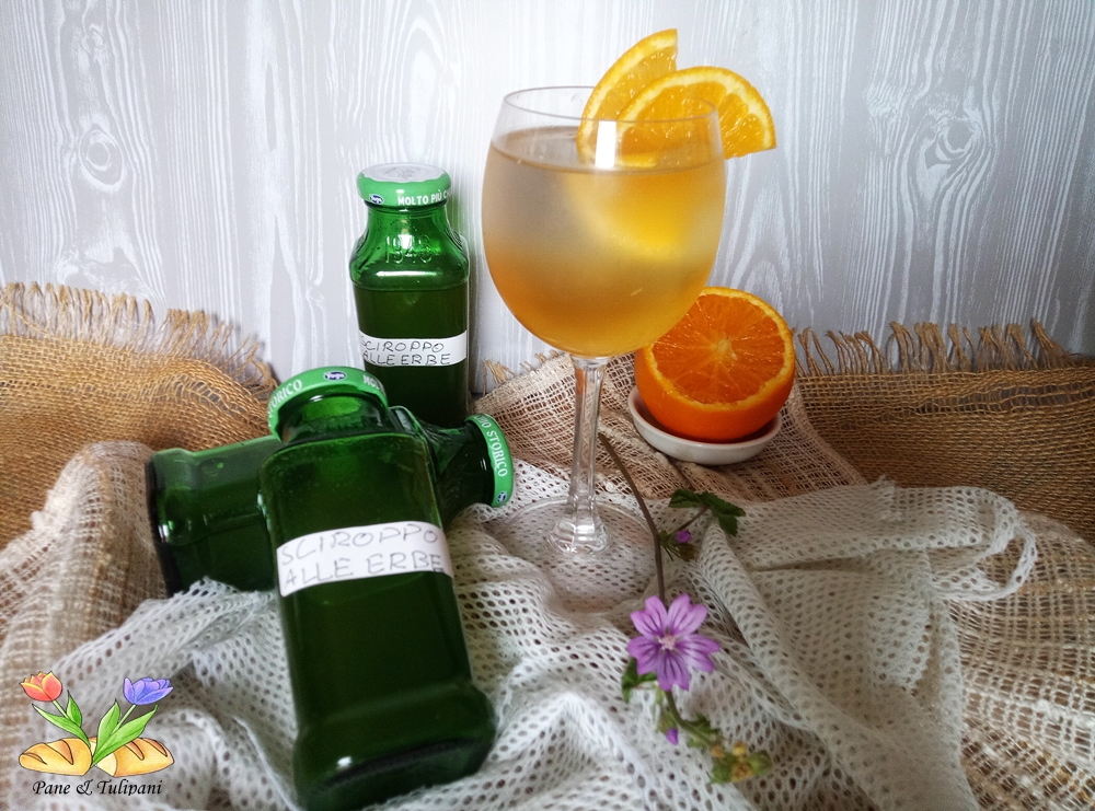sciroppo aromatizzato alle erbe