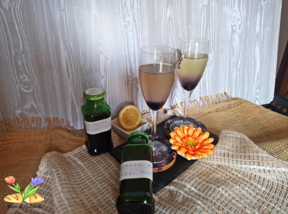 sciroppo con fiori misti