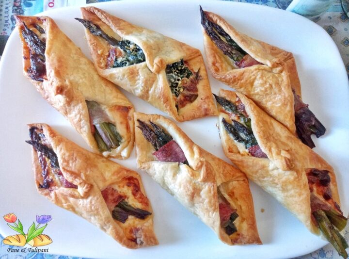 sfogliette con asparagi