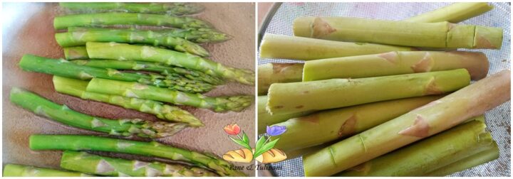 sfogliette con asparagi