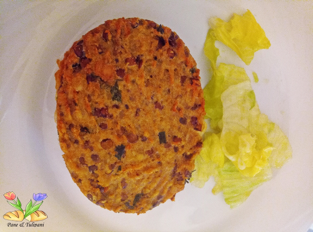 burger di lenticchie miste
