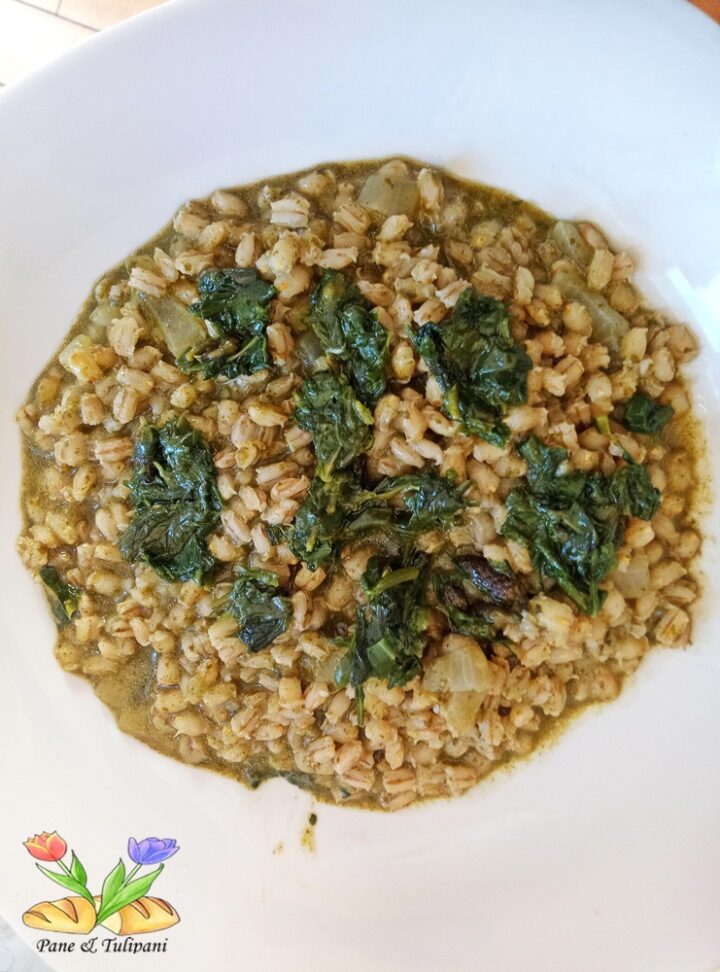 orzotto alle erbe di campo