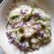 Risotto con ornitogallo e fiori di salvia