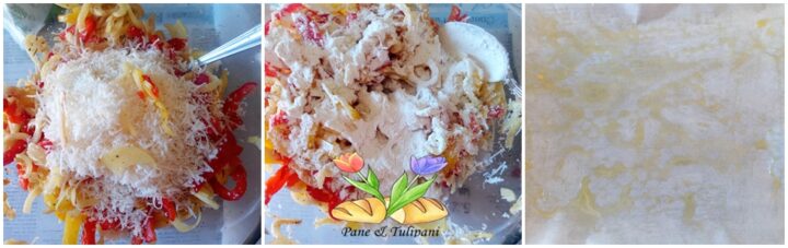 spianata di patate e peperoni