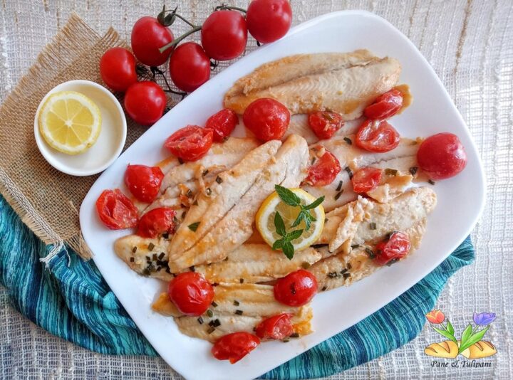 pangasio all'acqua pazza con mentuccia