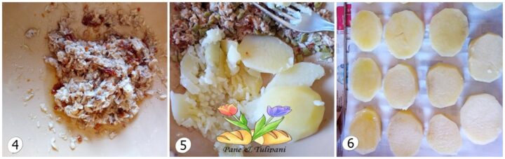 patate gratinate con tonno e olive