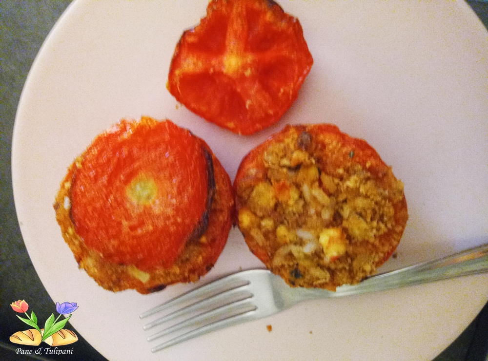 pomodori ripieni in airfryer
