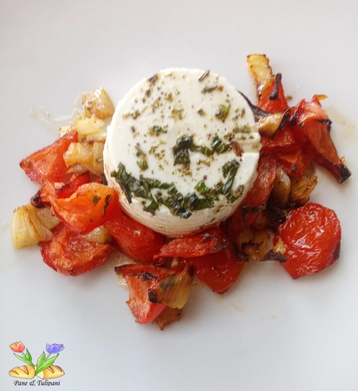 ricottine con pomodori in airfryer